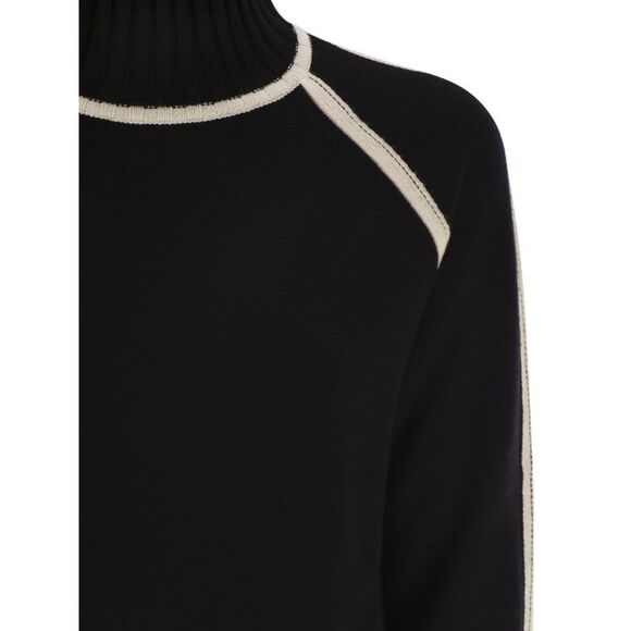 Maxmara Studio Women Pescara - Wool And Cashmere Turtleneck Sweater - Picture 4 of 4